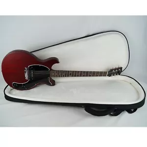 Gibson Les Paul Junior Tribute DC - EE. UU. 2019 - Worn Cherry, rojo - Con Gigbag - Imagen 1 de 14