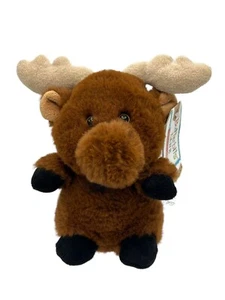 Butterbits Lane Jasper The Moose Stuffed Plush Ganz 6" Animal Toy Play with Tag - Picture 1 of 12