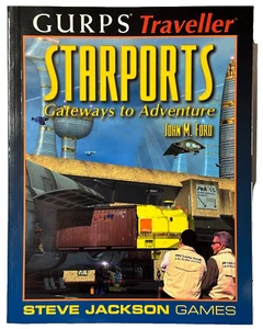 Steve Jackson Games 6610 GURPS Traveller STARPORTS Gateways to Adventure - Picture 1 of 6
