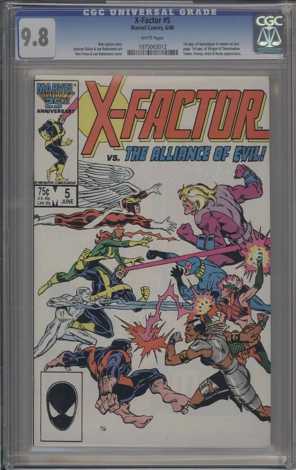 X-Factor #5 (Marvel Comics June 1986)