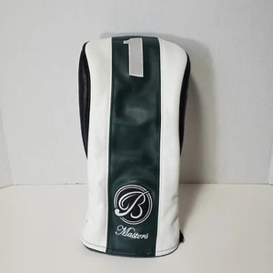 PRG GOLF Heritage Collection DRIVER COVER Headcover Masters verde blanco negro - Imagen 1 de 8