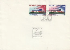 1973 Iceland FDC cover House of the North Reykjavik - Picture 1 of 2