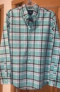 Neu mit Etikett American Eagle mittelschweres Hemd mit Knopfleiste neuwertig grün kariert - Bild 1 von 5