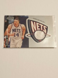 2000-01 Topps Stadium Club Game-Worn Jersey Aaron Williams - New Jersey Nets