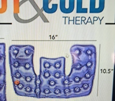 Body Comfort Extra Wide Back Instant Heat Pack New and one hand warmer - purple - Image 1 of 4