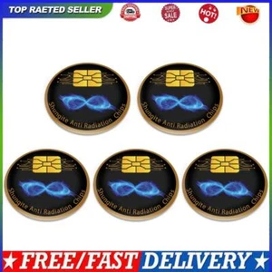 5 Pcs Cell Phone Shields Quantum Shield Sticker Protection Cell Phone Stickers - Zdjęcie 1 z 9