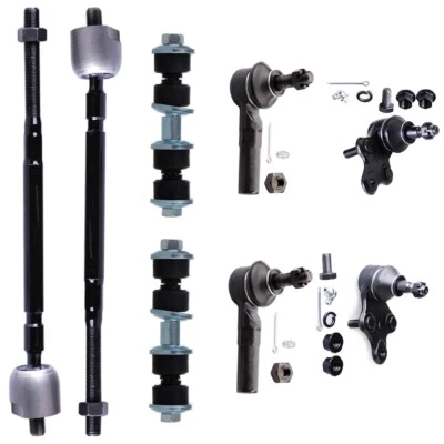 8x Front Ball Joints Tie Rods Sway Bars For 1992-1998 Toyota PASEO TERCEL Foto 1 de 4