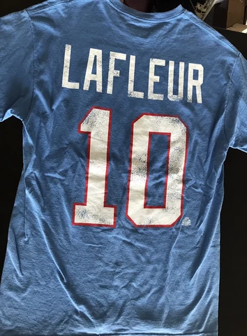 Guy Lafleur Quebec Nordiques Mens Medium OTH T-Shirt Cover