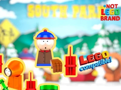 🤣🔥 NUEVO 1x MINIFIGURA DE STAN MARSH MINIFIGURA Personalizada Lego South Park Conjunto de Figuras FIGURAS DE JUGUETE  Foto 1 de 3