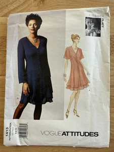 ABITO da miss' VOGUE ATTITUDES modello 1413 DESIGNER Linda & Tom Platt taglia 6-10 - Foto 1 di 4