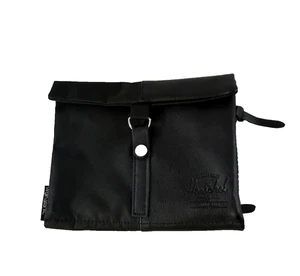 Herschel x Virgin Atlantic Borsa a tracolla nera per toilette/tecnologia pieghevole - Foto 1 di 6