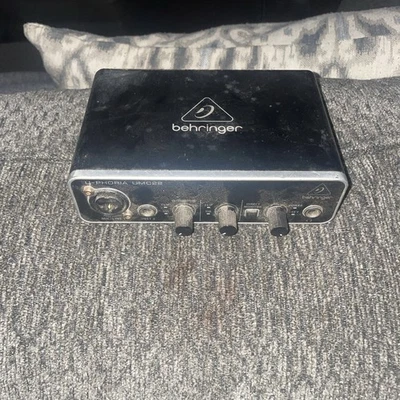 Behringer U-PHORIA UMC22 2in2out USB Audio Interface  - Image 1 of 3