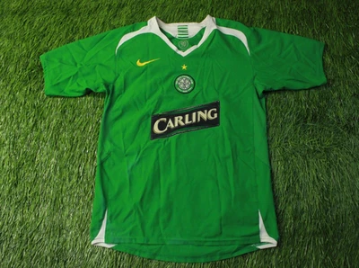 CELTIC 2005-2006 FOOTBALL SOCCER SHIRT JERSEY AWAY NIKE ORIGINAL SIZE YOUNG L - Image 1 of 4