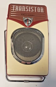Auriculares Radio AM/FM Transistor Estilo Años 50 Vintage Jack Probado y Funciona Excelente Estado - Imagen 1 de 9