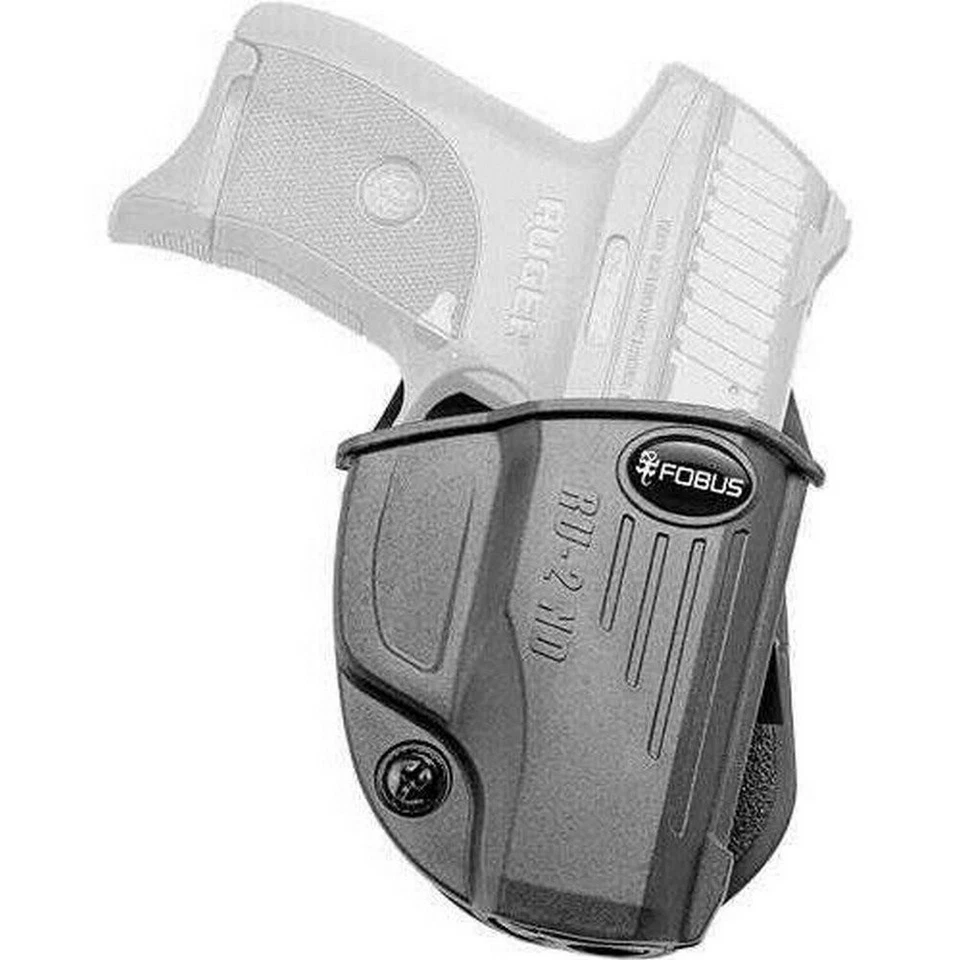 Fobus Black Polymer Right Hand Paddle Holster for Ruger LC380/LC9 - RU2ND - Image 1 of 1