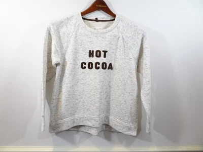 Lou & Grey HOT COCOA Sweatshirt Size XS Cozy Comfy LOFT Gray - Image 1 of 4