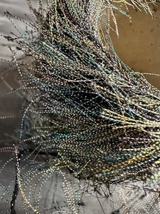 Plymouth Yarn Dazelllash Novelty Yarn Rainbow Color Used 1/2 Left - Picture 1 of 5