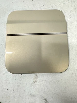 2006-2011 Cadillac DTS  Fuel Gas Tank Door  Lid Flap Tested Oem Pearl Tan  T24 - Image 1 of 4