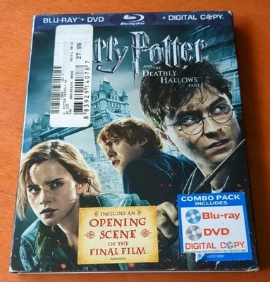 Harry Potter And The Deathly Hallows Part 1 Blu-ray Daniel Radcliffe  Watson - Image 1 of 4