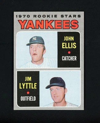 1970 Topps Yankees Rookie Stars (J. Ellis, J. Lyttle) #516 NM-MT - Image 1 of 2