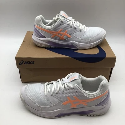 Zapatos de cancha ASICS GEL DEDICATE 8 Pickleball para mujer talla 9 piedra solar brillante nuevos Foto 1 de 4