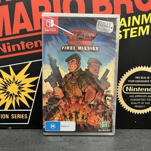Operation Wolf Returns First Mission Nintendo Switch Brand New Sealed FREE POST - Picture 1 of 9