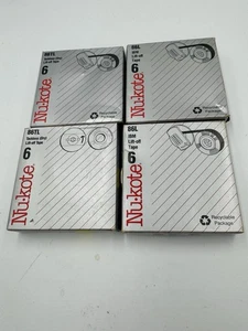 Cintas de elevación en seco Nukote 86TL genuinas (4 en total) NUEVAS OEM para Brother serie ET - Imagen 1 de 3