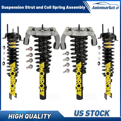 Puntales delanteros traseros con muelles helicoidales para Chrysler Sebring 2001 2002 2003-2006 2,4 L Foto 1 de 4