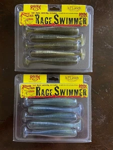 2 - Strike King, Rage Tail, Rage Swimmer, 1 AYU, 1 Sexy Shad, 3.75", 5 pk. - Picture 1 of 2