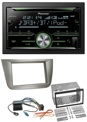 Pioneer Bluetooth MP3 DAB 2DIN USB CD Autoradio für Seat Altea XL Altea Toledo s - Bild 1 von 4