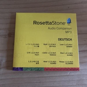 Rosetta Stone Audio Companion Level 1-5 Deutsch Verwendung mit CD & Mp3 Player - Bild 1 von 4