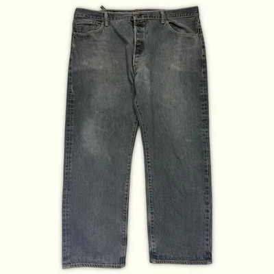 levi's Vaqueros W40/L28 Gris Bueno Hombres (l237) - Imagen 1 de 4