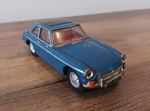 Dinky Toys DY-3 MGB GT 1965 Blue -  1/43 Scale