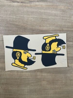 New Appalachian State Team Issued Football Helmet Stickers Yosef Logo - Image 1 of 3