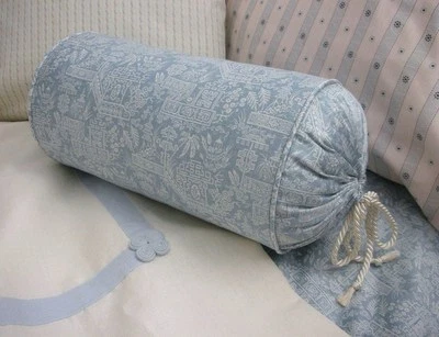 NUEVO Personalizado Ralph Lauren Indochine Pagoda Cuello Almohada Rollo Foto 1 de 2