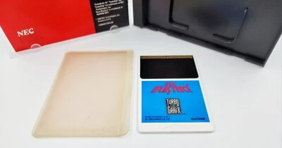 Aero Blasters (TurboGrafx-16, 1990) TG16 Complete In Case With Manual and HuCard - Image 1 of 4