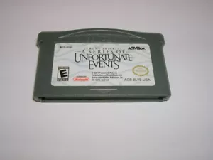 Lemony Snickets Series of Unfortun (Nintendo Game Boy Advance GBA) Original Game - Picture 1 of 1
