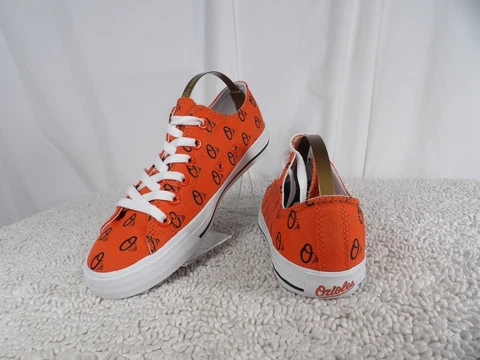 Row One Unisex Adults Red Baltimore Orioles Victory Sneakers Shoes Size M4.5 W6 Cover