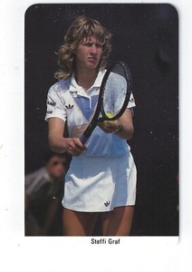 1987 Fax - Pax Steffi Graf Card