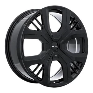 19 Inch Black Alloy Wheel Rim for Ford Taurus, RTX 83170 19x8 5x108 5Lug - Picture 1 of 4