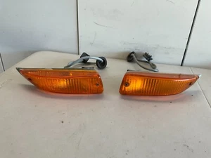 1973 Mercedes W107 Cat Eye Turn Signal Set L&R - Bild 1 von 8
