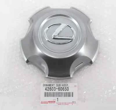 Tapacubos central de rueda TOYOTA LEXUS ORIGINAL OEM 2005-2007 LX470 42603-60650 Foto 1 de 3