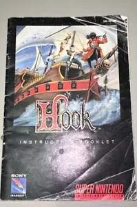 Folleto de instrucciones Hook (Super Nintendo SNES) manual -sin juego- - Imagen 1 de 3