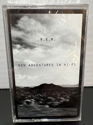 R.E.M ;  New Adventures In Hi -Fi Cassette Tape 1996 -SEALED - Image 1 of 4