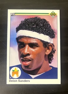 Upper Deck 1990 - #13 Deion Sanders estrella novato casi nuevo o mejor - Imagen 1 de 2