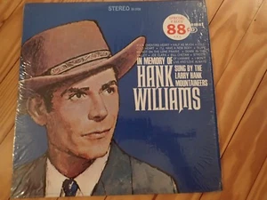 Larry Hank Mountaineers - In Memory Of Hank Williams LP DS 2426 Vinyl Record - Foto 1 di 4