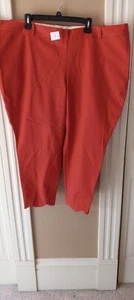J Crew Cropped Dress Pants Womens Size 24 salmon Ankle Capri 24" Inseam - Picture 1 of 6