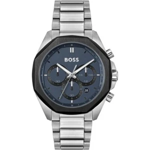 Boss Silver Mens Chronograph Watch Cloud 1514015 - Picture 1 of 3