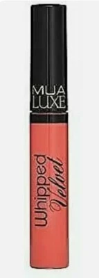 MUA Make Up Academy LUXE WHIPPED VELVET Lip Gloss Lipgloss Peach Coral CHICHI - Image 1 of 4
