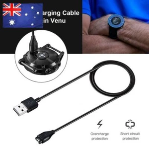 1m USB Data Charging Charger Cable for Garmin Fenix 5S Venu 2 Charging Cables - Zdjęcie 1 z 8
